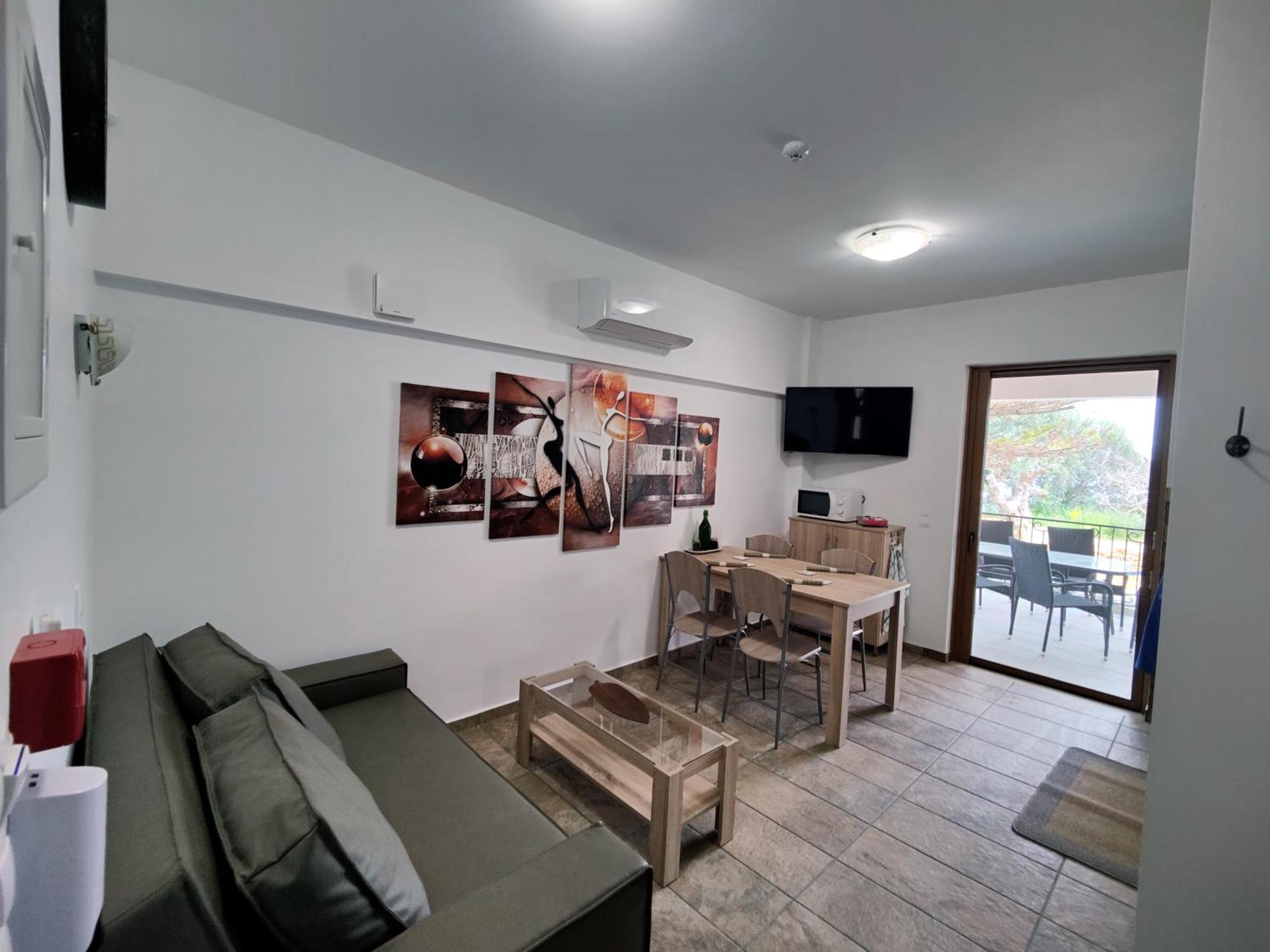 Arokariapartments Koróni Buitenkant foto